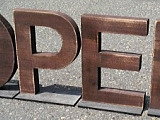特大木製アルファベット